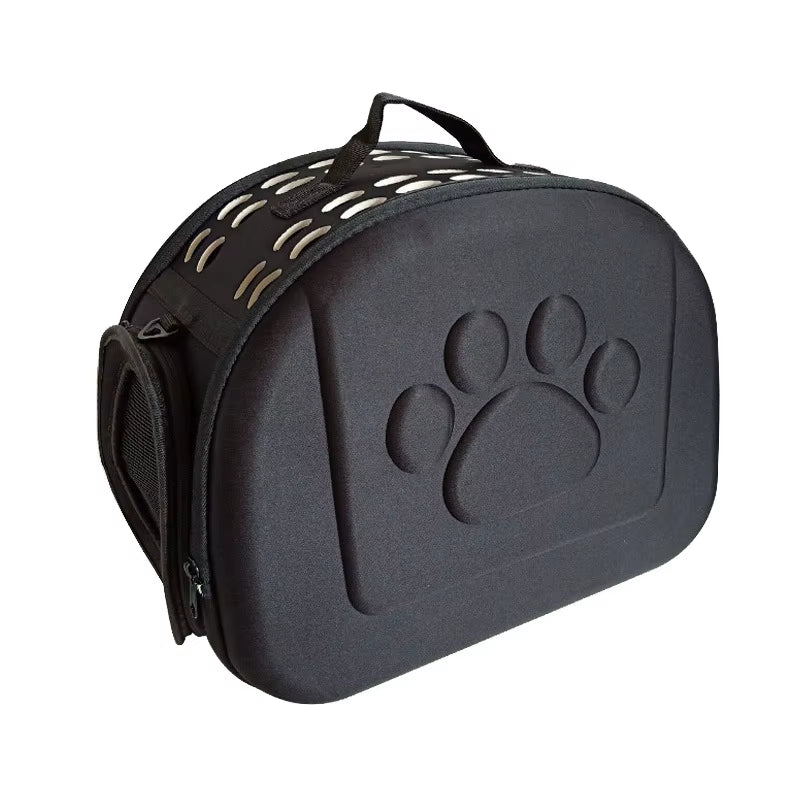 EVA Material Quality Travel Pet Bag Cat Flower Carriers Bags Folding Small Dog Outdoor Shoulder Bag Folding Cats Carrying