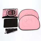EVA Material Quality Travel Pet Bag Cat Flower Carriers Bags Folding Small Dog Outdoor Shoulder Bag Folding Cats Carrying