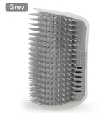 Cat Self-Groomer Brush – Wall Corner Face Scratcher & Massage Comb Tool