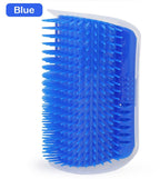Cat Self-Groomer Brush – Wall Corner Face Scratcher & Massage Comb Tool