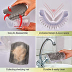 Cat Self-Groomer Brush – Wall Corner Face Scratcher & Massage Comb Tool